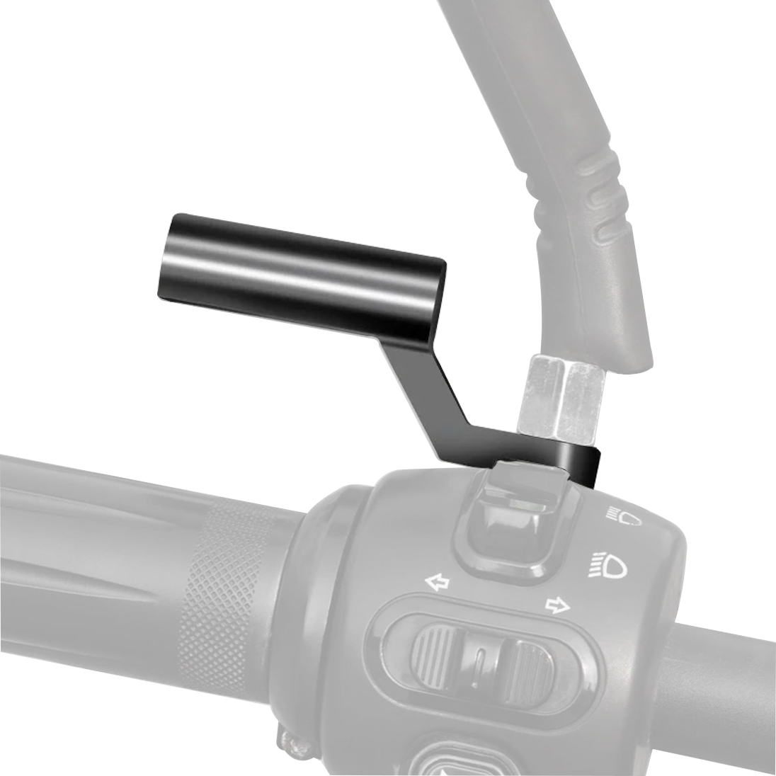 KNMASTER EVRENSEL ÇOK FONKSİYONLU AYNA BAĞLANTILI MOTOSİKLET TELEFON TUTUCU TAKMA APARATI